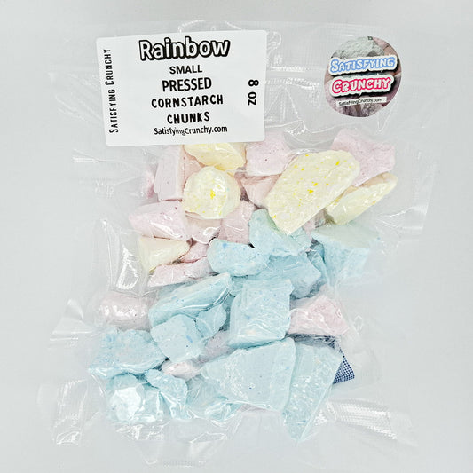 8 oz PRESSED RAINBOW Cornstarch SMALL CHUNKS