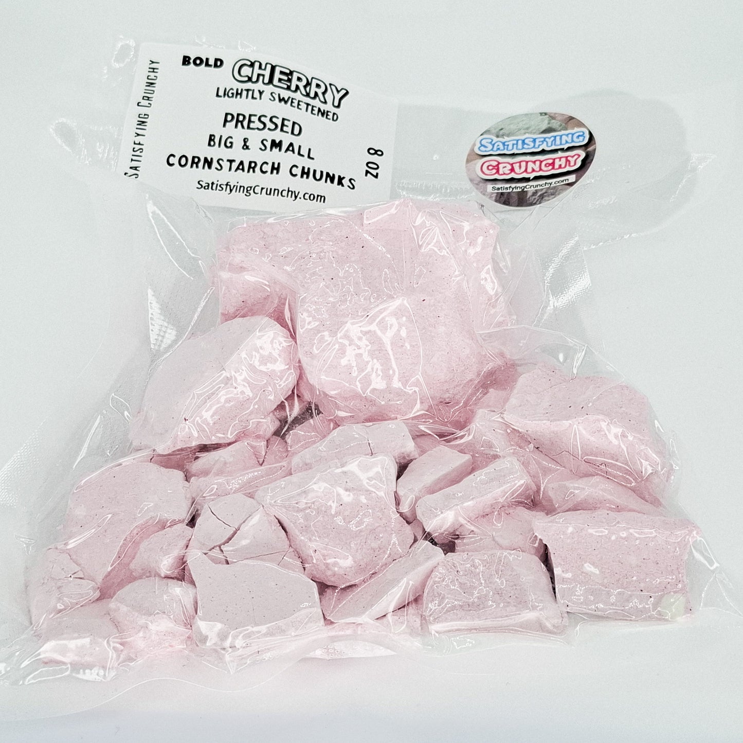 8 oz LIGHTLY SWEETENED PRESSED CHERRY Big & Small Cornstarch CHUNKS