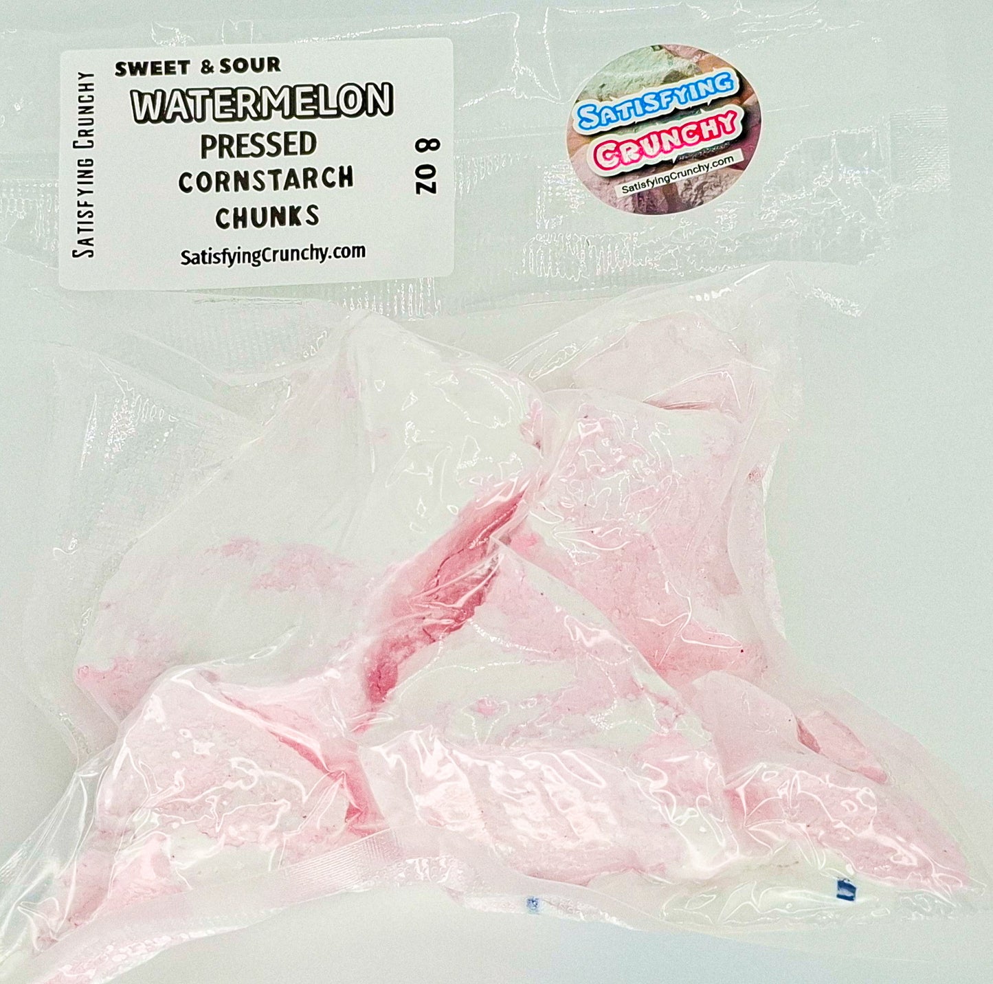 8 oz SWEET & SOUR WATERMELON PRESSED Cornstarch CHUNKS