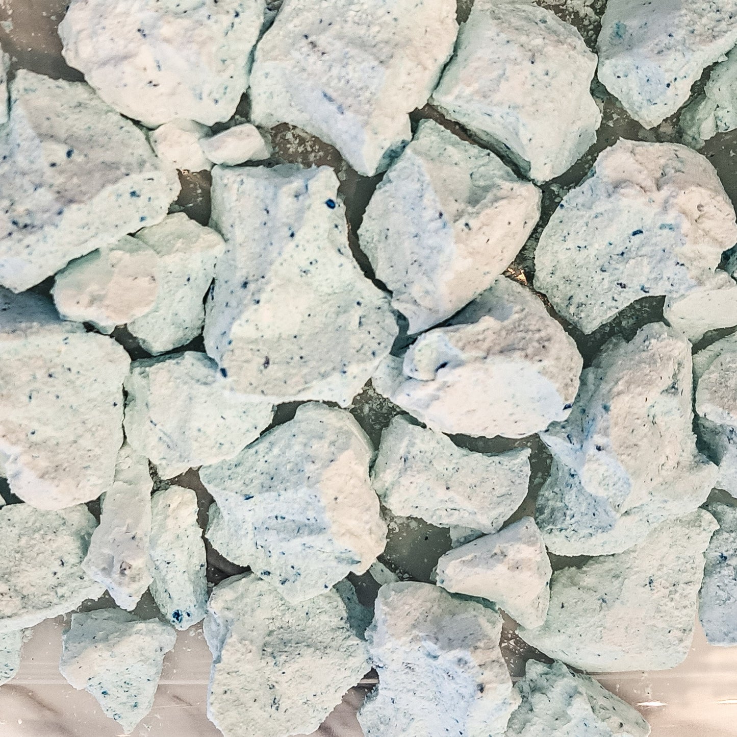 8 oz PRESSED COTTON CANDY Cornstarch CHUNKS